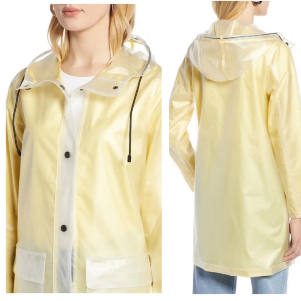 Halogen Patch Pocket Utility Raincoat